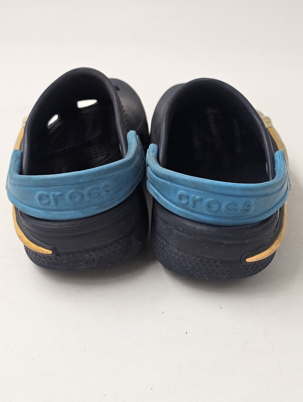 Crocs Kids Classic UFO Lights Clog Navy Blue Space Light Up Size C10 211623 - Picture 9 of 10